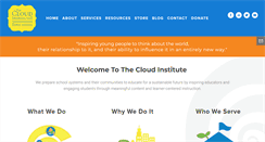 Desktop Screenshot of cloudinstitute.org