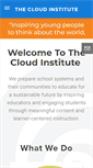 Mobile Screenshot of cloudinstitute.org